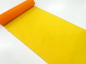 アンティーク　無地リバーシブル八寸帯地反物